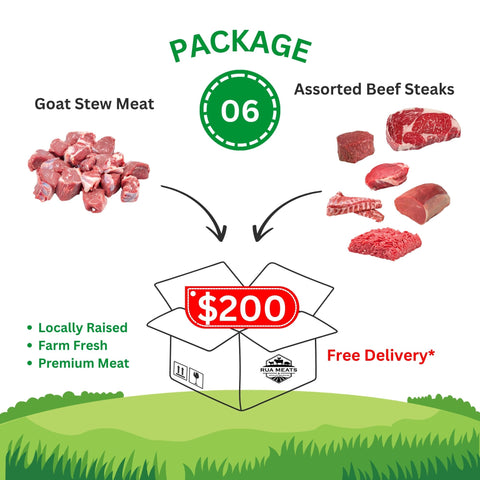 Package 06 - Goat and Beef Combo