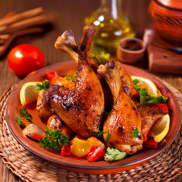 Package 08 - Premium Goat Meat & 4 Whole Chicken Box – Naturally Raised Local Farm-to-Freezer Pack $300