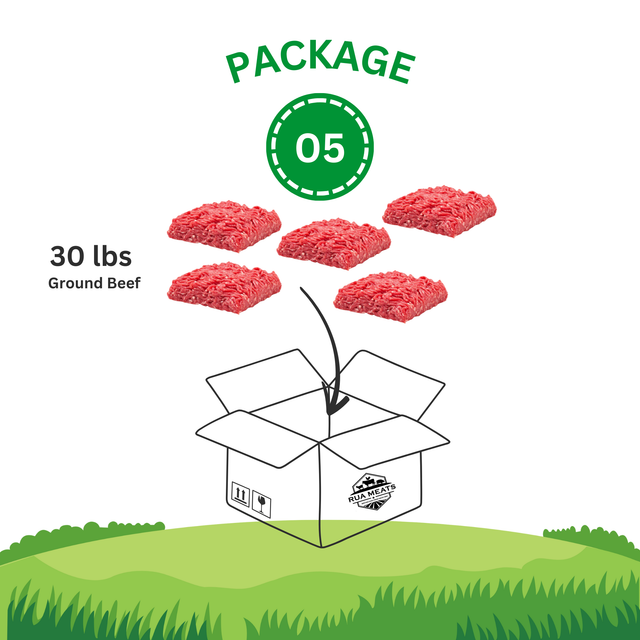 Package 05 – Special Beef Box | Premium Ground Beef – $200