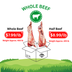 Whole Beef Pack / Half Beef Pack