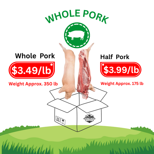 Whole Pork Pack - Freshly Cut & Delivery